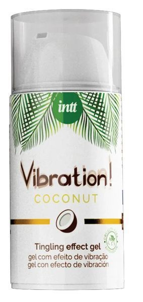 Рідкий вібратор Intt Vibration Coconut Vegan (15 мл) ON0148 фото