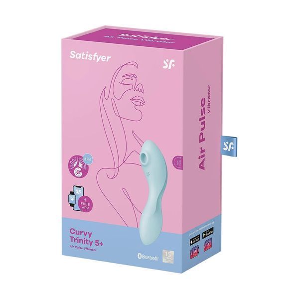 Вакуумний стимулятор Satisfyer Curvy Trinity 5+ ON0658 фото