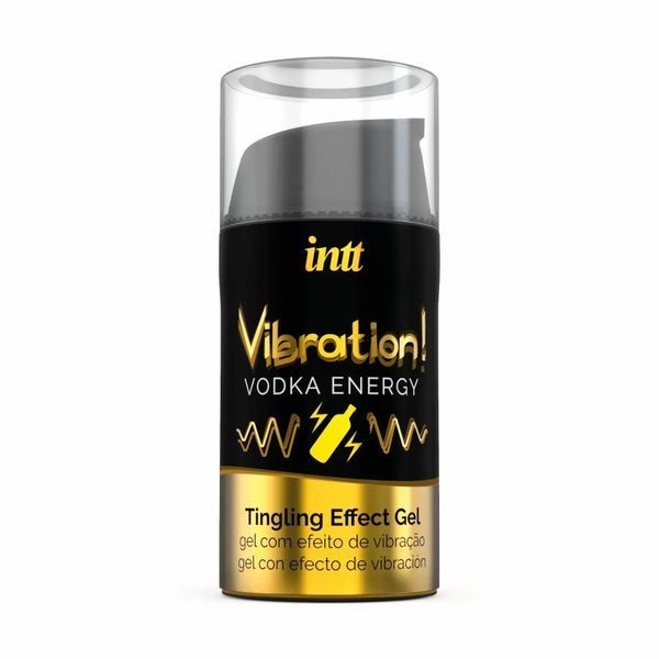 Рідкий вібратор Intt Vibration Vodka (15 мл), густий гель, дуже смачний, діє до 30 хвилин ON0084 фото