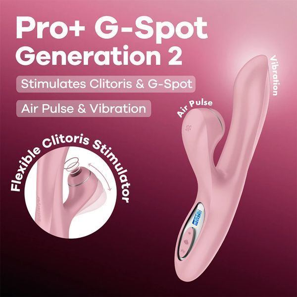 Вакуумний вібратор Satisfyer Pro+ G-Spot Generation 2 ON0673 фото