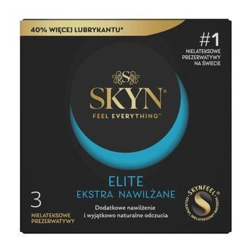 SKYN Elite Extra Lube Non-Latex Condo - 3 шт ON0539 фото