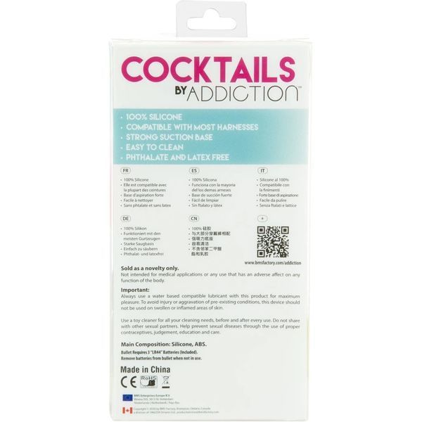 Фалоімітатор Cocktails by Addiction &ndash; Mint Mojito ON0685 фото
